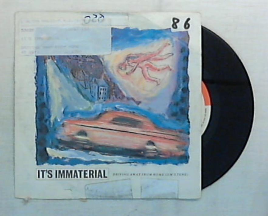 45 giri - 7'' - It's Immaterial - Driving Away From Home (Jim's Tune) - VIN 45192