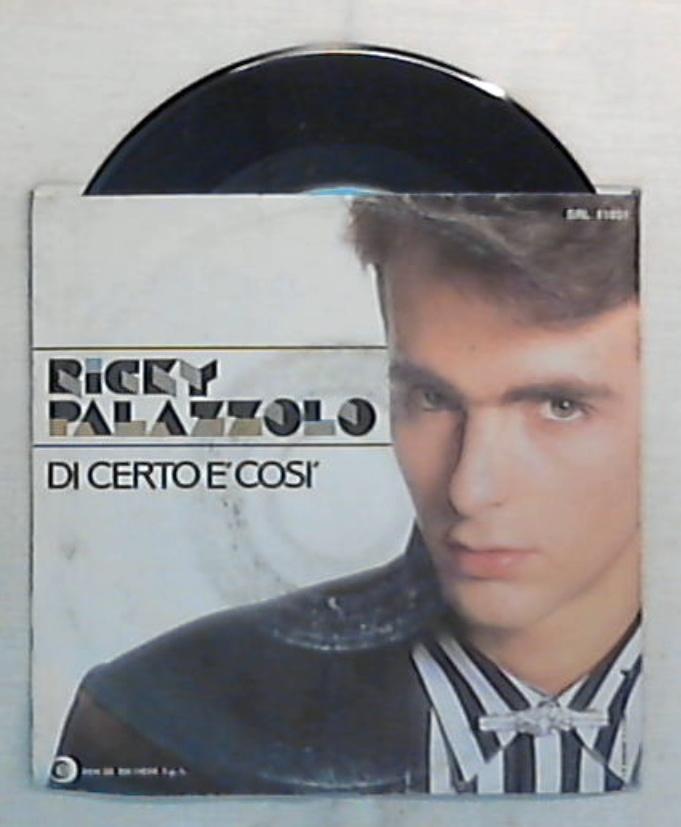 45 giri - 7'' - Ricky Palazzolo - In Volo Nel Futuro - SRL 11051