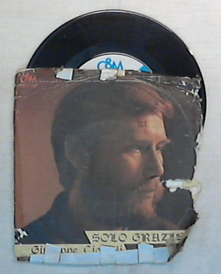 45 giri - 7'' - Giuseppe Cionfoli - Solo Grazie - ZBCM 7251