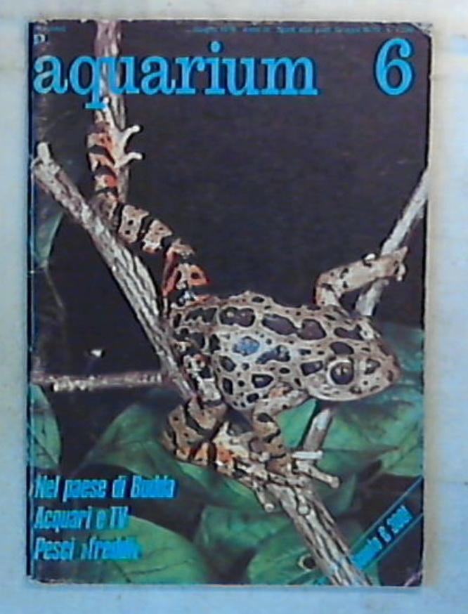 Aquarium Rivista / N 6 giugno 1978