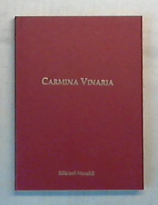Carmina vinaria / Bernardo Maria Valera