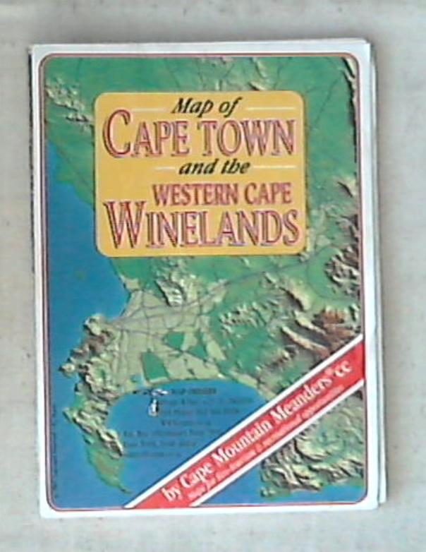Cape Town e Wenstern Cape Winelands / mappa turistica