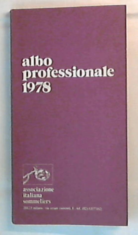 Albo professionale 1978 / associazione italiana sommeliers
