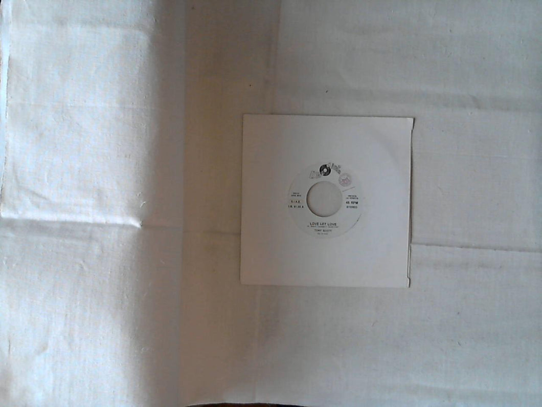 45 giri - 7'' - Tony Scott / Floor - Love Let Love / Unchained Melody