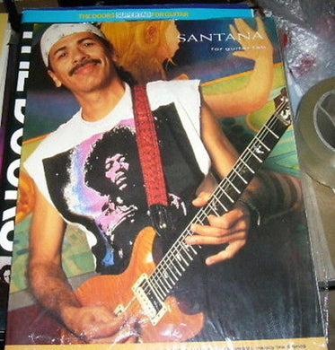 santana for guitar tab sealed!! [paperback]