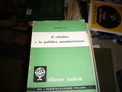 ELIA Il cittadino e la pubblica amministrazione. Eri 57