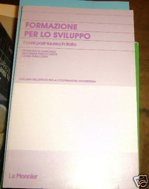 formazione per lo sviluppo corsi post laurea le monnier