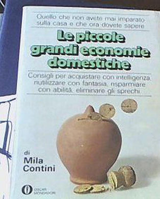 Le piccole grandi economie domestiche - Contini, Mila