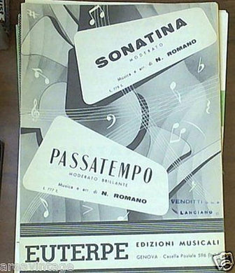 spartito per complesso suonatina (moderato) passa tempo (moderato brillante)