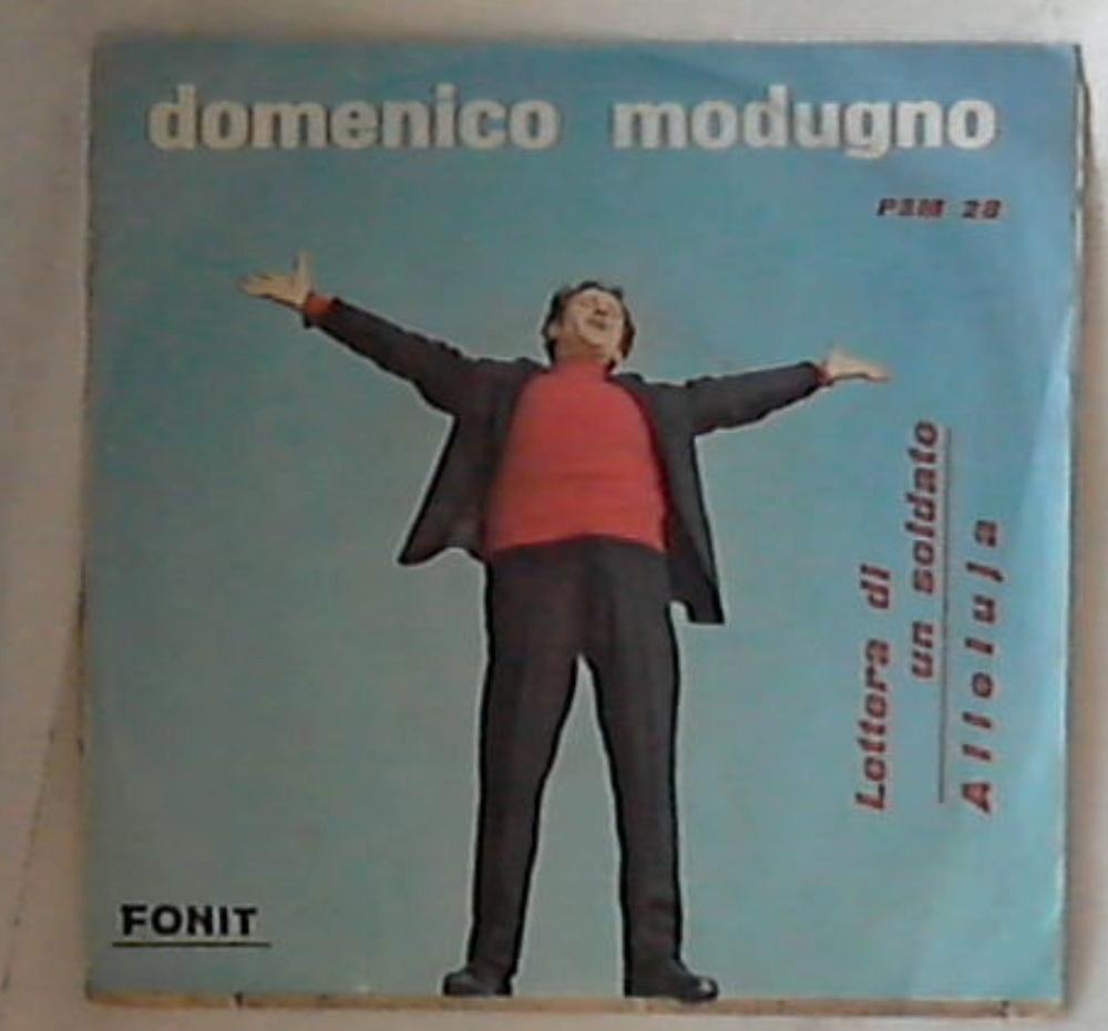 45 giri - 7'' - Domenico Modugno - Lettera Di Un Soldato / Alleluja