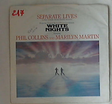 45 giri - 7'' - Phil Collins And Marilyn Martin - Separate Lives (Love Theme From White Nights)