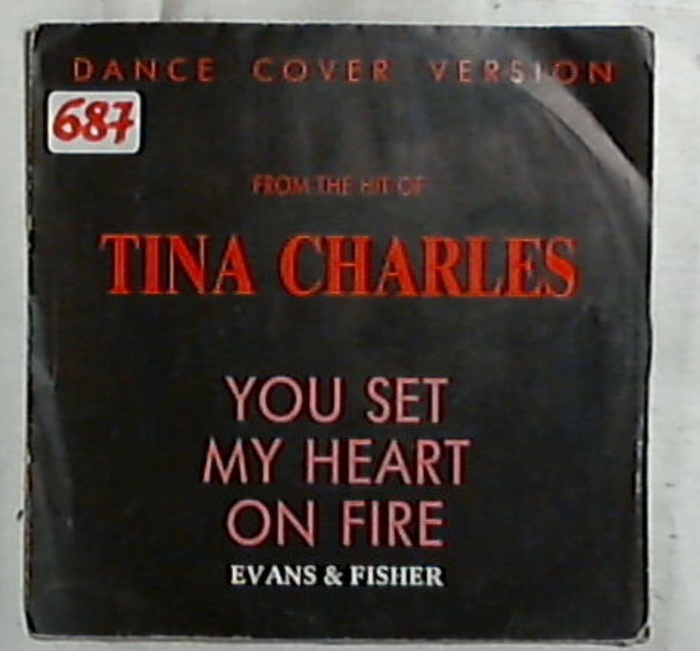 45 giri - 7'' - Evans & Fisher - You Set My Heart On Fire