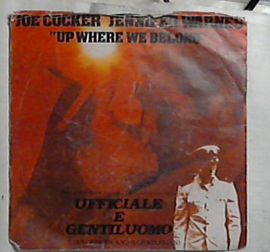 45 giri - 7'' - Joe Cocker / Jennifer Warnes - Up Where We Belong / Many Rivers To Cross