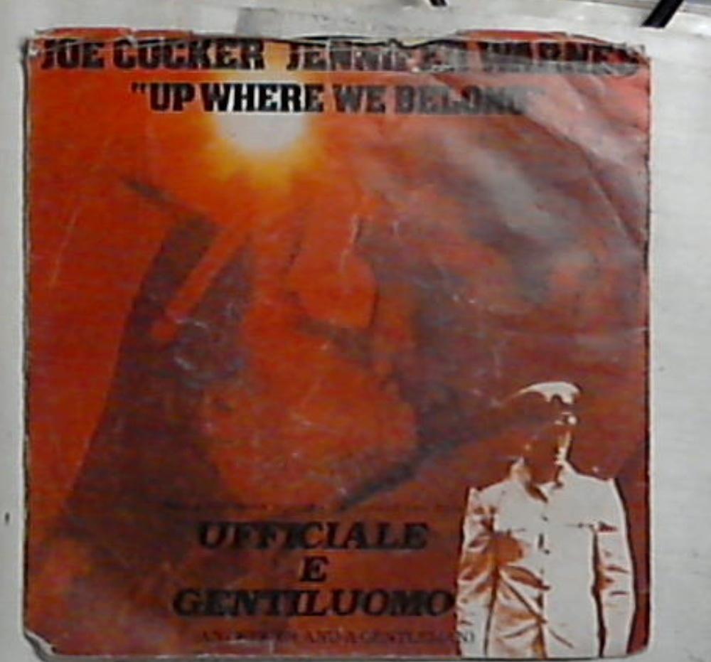 45 giri - 7'' - Joe Cocker / Jennifer Warnes - Up Where We Belong / Many Rivers To Cross
