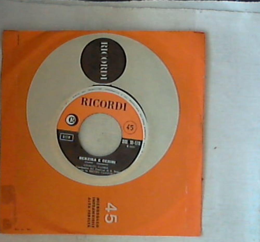 45 giri - 7'' - Giorgio Gaber - Benzina E Cerini SRL 10.178