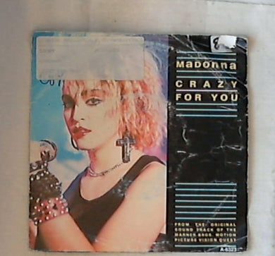 45 giri - 7'' - Madonna - Crazy For You A 6323