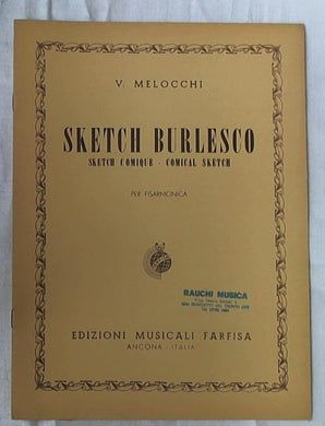Spartito - Sketch Burlesco per fisarmonica