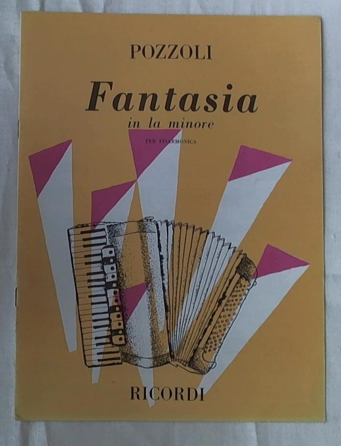 Spartito - Fantasia in la minore per fisarmonica / Pozzoli