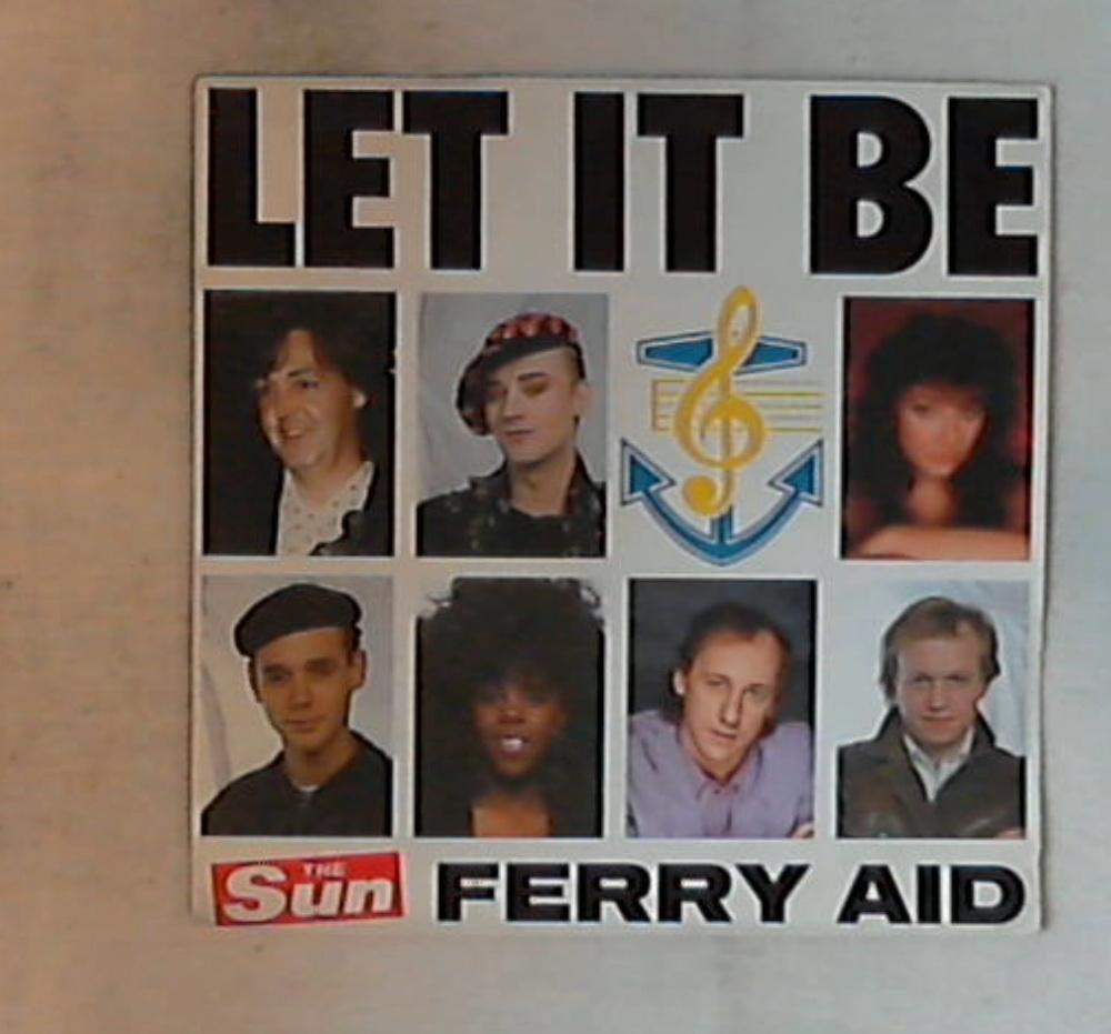 45 giri - 7'' - Ferry Aid - Let It Be