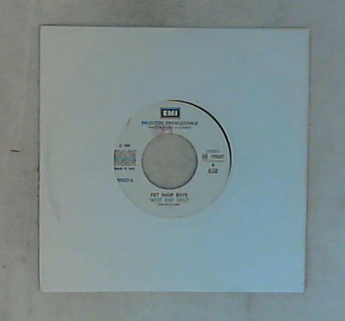 45 giri - 7'' - Pet Shop Boys / Baltimora - West End Girls / Living In The Background