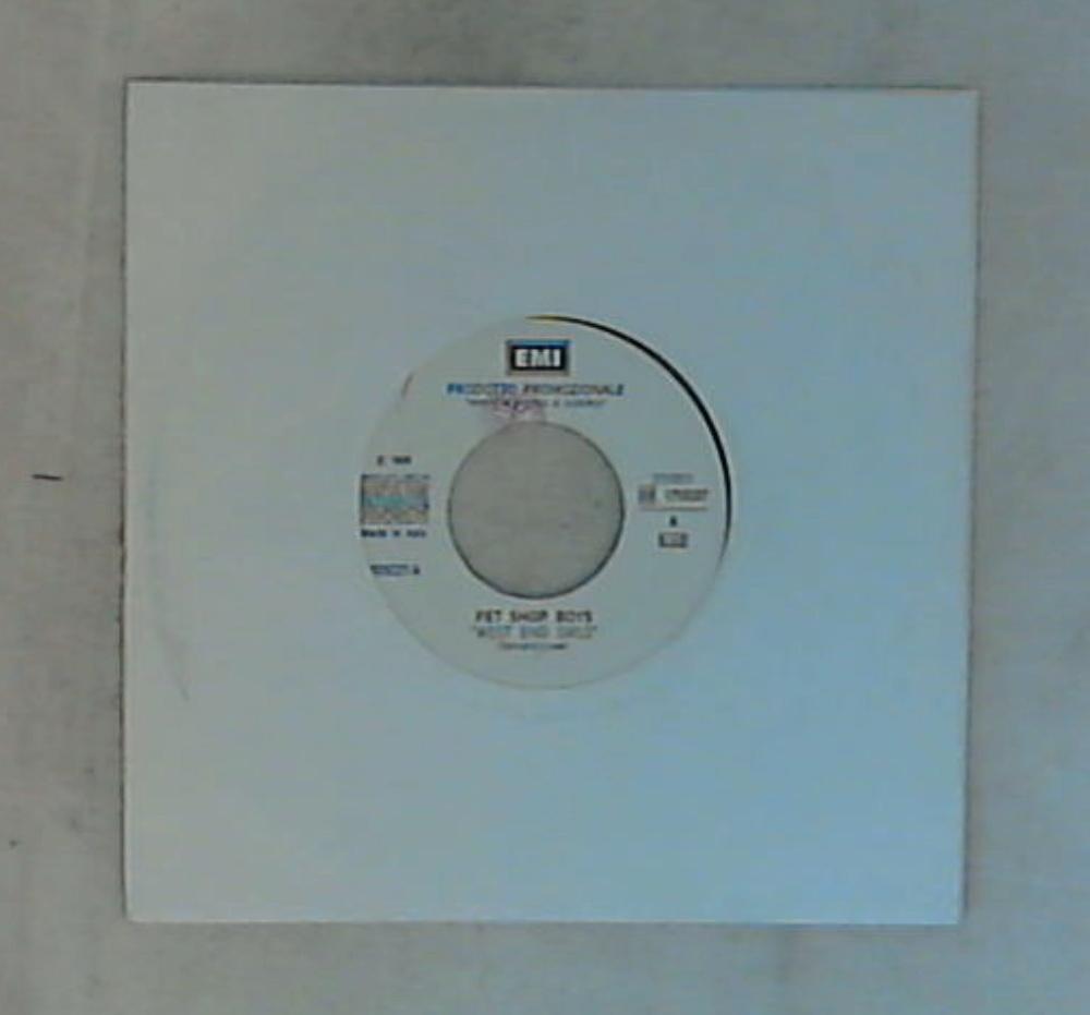 45 giri - 7'' - Pet Shop Boys / Baltimora - West End Girls / Living In The Background