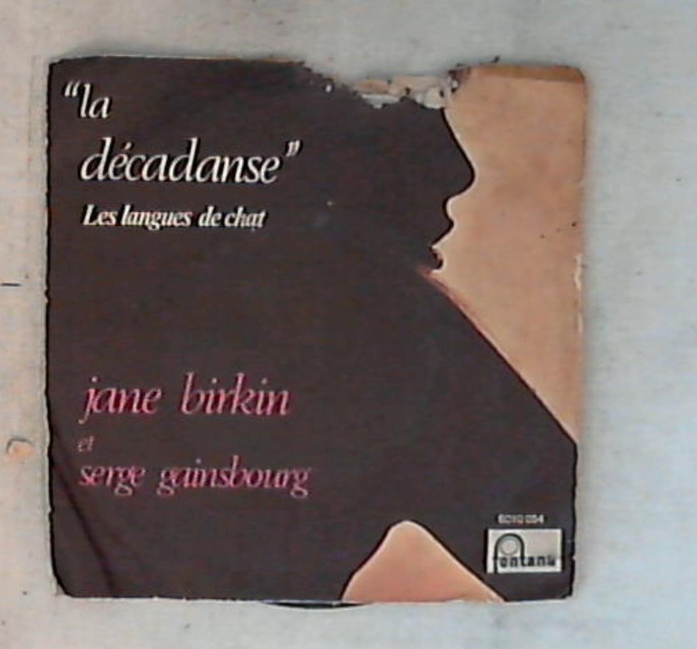 45 giri - 7'' - Jane Birkin et Serge Gainsbourg - La Décadanse