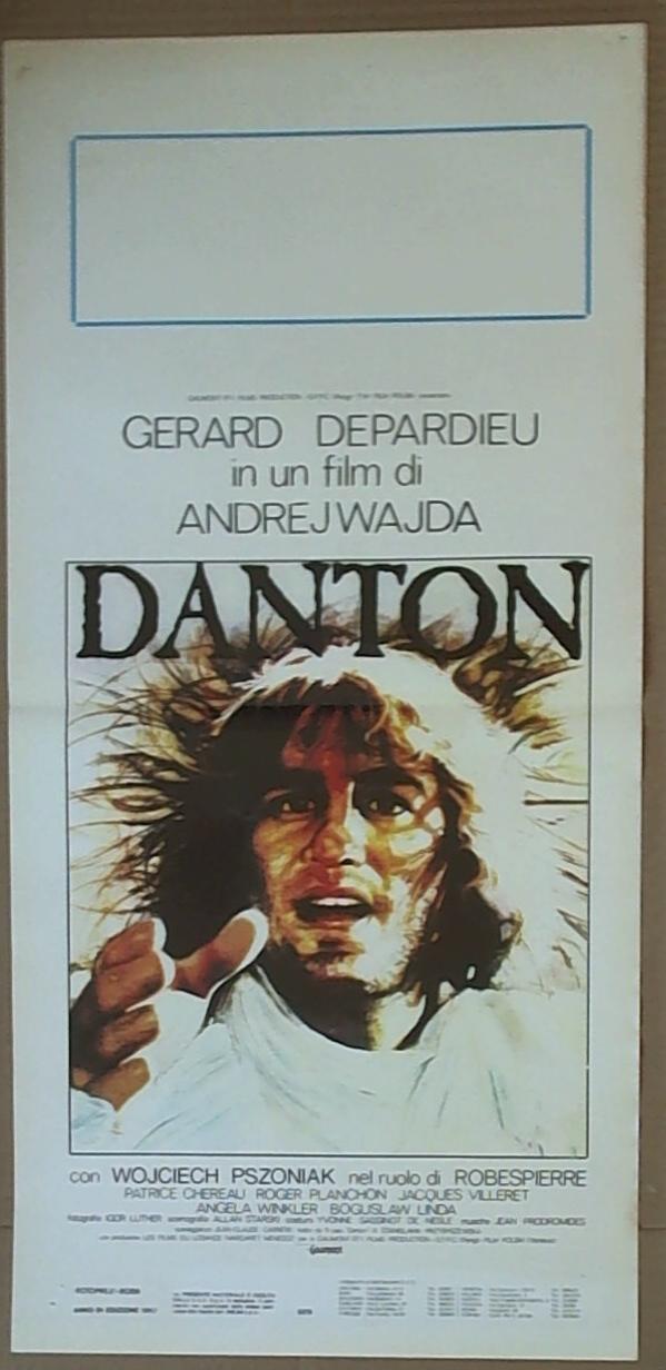 Locandina - Locandina, Danton, Andrzej Wajda, Depardieu, Pszoniak, Film Polski, Gaumont