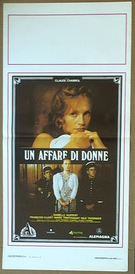 Locandina - Un Affare Di Donne Isabelle Huppert