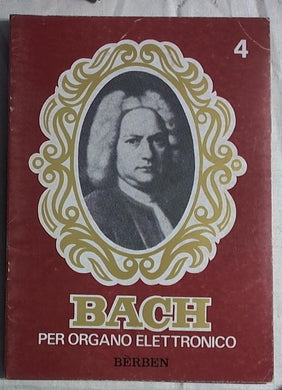 Spartito Bach per organo elettronico / otto invenzioni a due voci