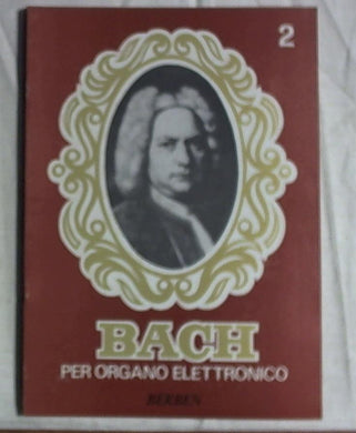 Spartito Bach per organo elettronico / 10 pezzi vari