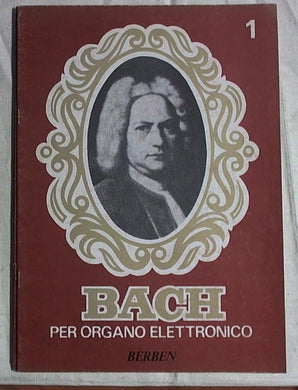 Spartito Bach per organo elettronico / 10 minuetti