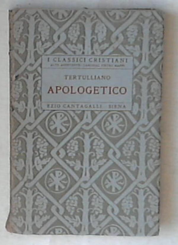 Apologetico / Tertulliano 1928