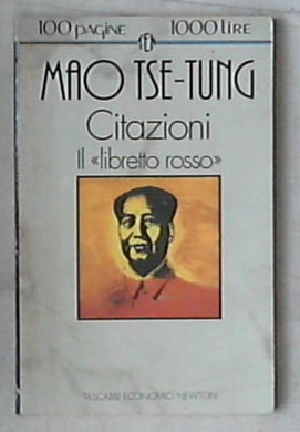 Citazioni : il libretto rosso / Mao Tsetung 1994