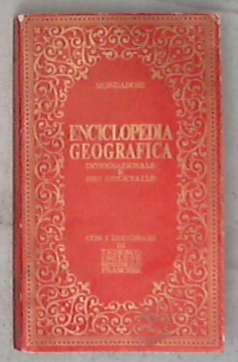 Enciclopedia geografica internazionale e dei cocktails : con i dizionari di inglese francese, tedesco spagnolo 1