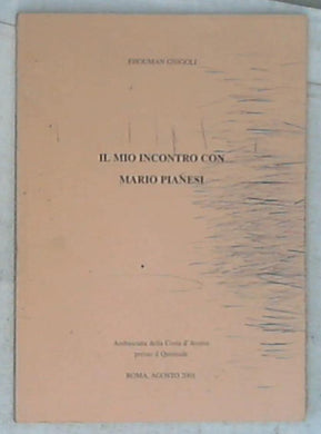 Il mio incontro con Mario Pianesi / Ehouman Gnigoli