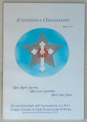 Il sentiero e L'iniziazione Anno 1 n. 3