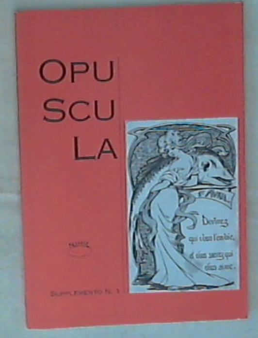 Opuscula 1