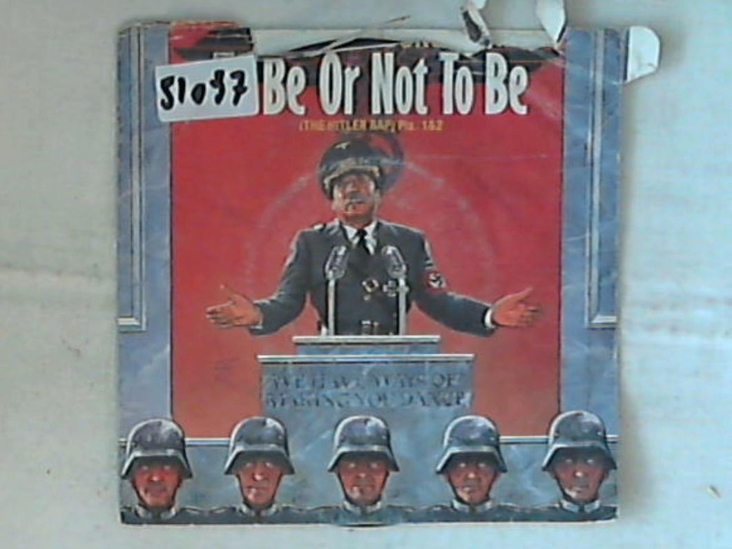 45 giri - 7' - Mel Brooks - To Be Or Not To Be (The Hitler Rap)