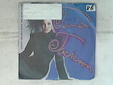45 giri - 7' - Janet Jackson - What Have You Done For Me Lately