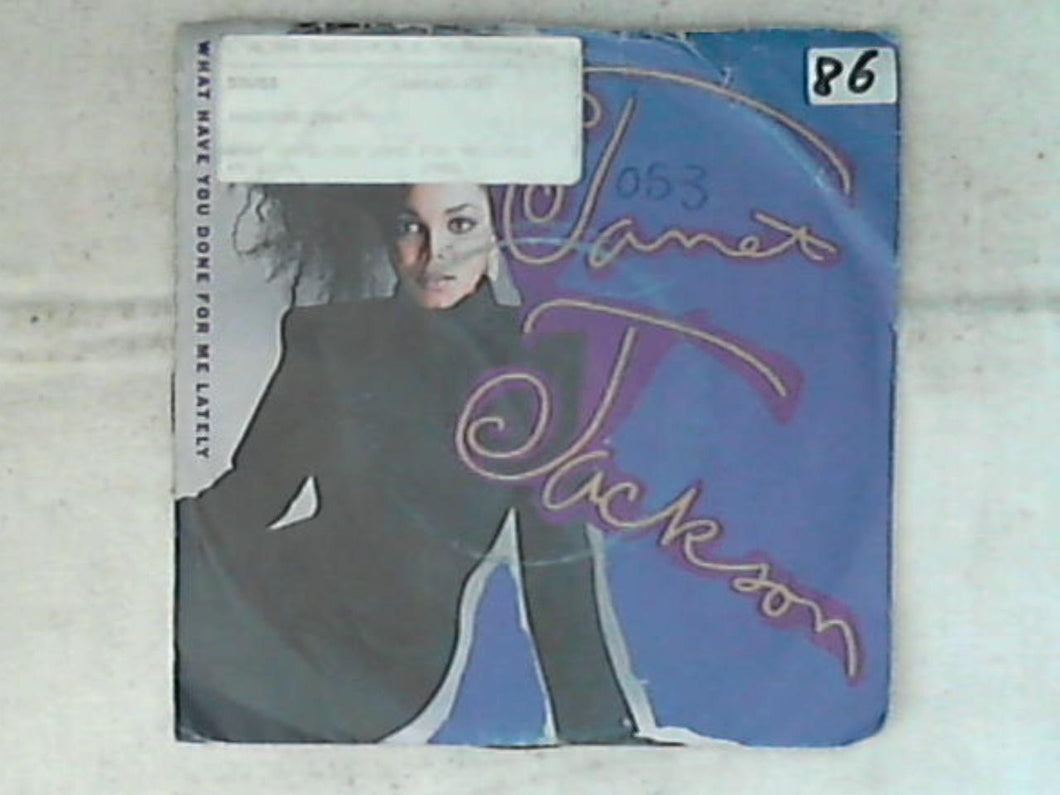 45 giri - 7' - Janet Jackson - What Have You Done For Me Lately