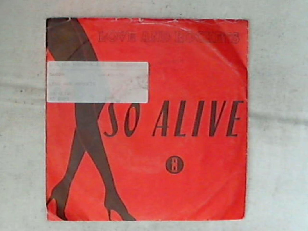 45 giri - 7' - Love And Rockets - So Alive