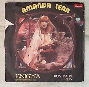 45 giri - 7' - Amanda Lear - Enigma (Give A Bit Of Mmh To Me)