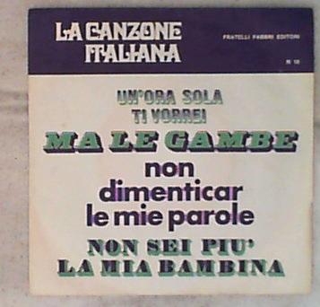 45 giri - 7' - Various - La Canzone Italiana - N° 10