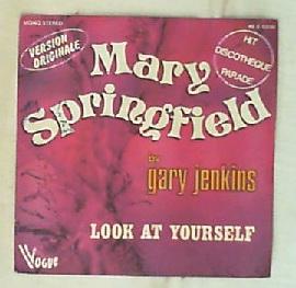45 giri - 7' - Gary Jenkins - Mary Springfield / Look At Yourself