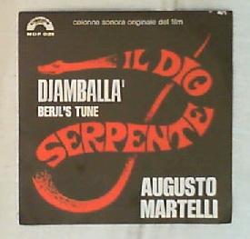 45 giri - 7' - Augusto Martelli - Djamballà / Beryl's Tune