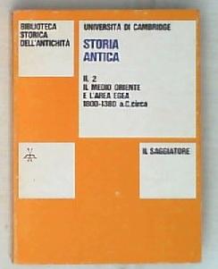 2.2: Il Medio Oriente e l'area egea, 1800-1380 a.C. circa.