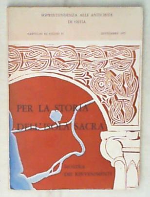 Per la storia dell'isola sacra : mostra dei rinvenimenti : Castello di Giulio 2., settembre 1975 : catalogo