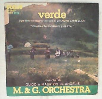 45 giri - 7' - M. & G. Orchestra - Verde / È Difficile
