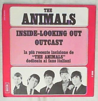 45 giri - 7' - The Animals - Inside-Looking Out / Outcast
