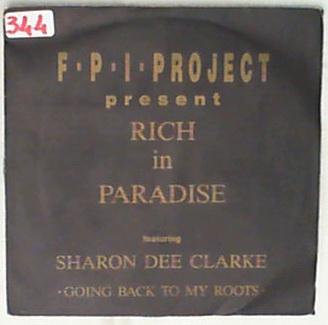 45 giri - 7' - F.P.I. Project Featuring Sharon Dee Clarke - Rich In Paradise